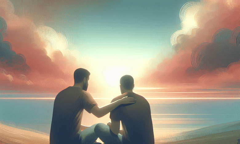 Supere a dor com apoio emocional e palavras sinceras