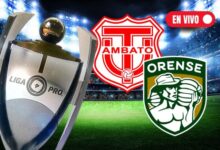 Técnico Universitario vs. Orense EN VIVO: sigue aquí el partido en Ambato
