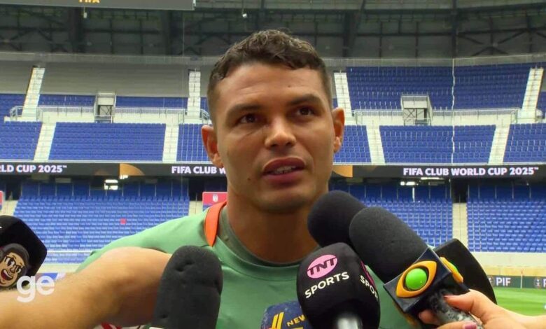 Thiago Silva diz que vem dando dicas ao Fluminense sobre o Chelsea: "Conheço muitos atletas"