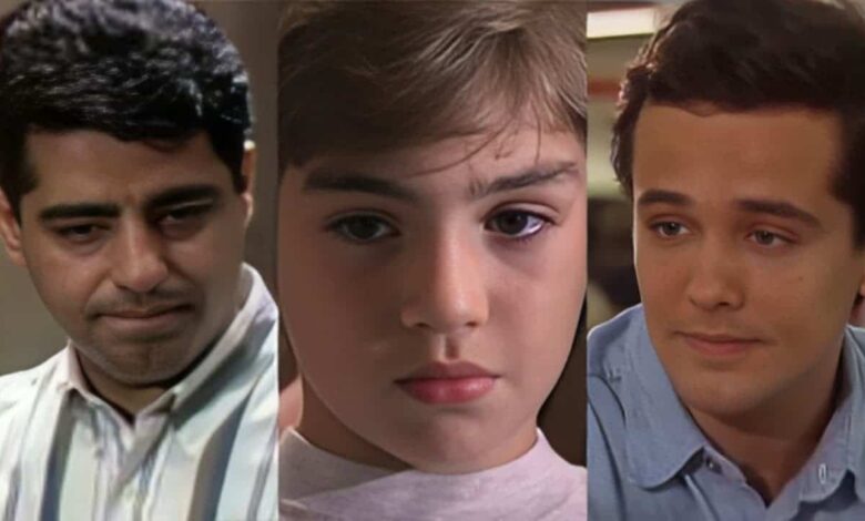 Fernando Wellington, André Ricardo e Guilherme Faro: atores da novela História de Amor que sumiram da TV