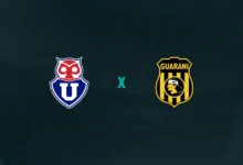 Universidad de Chile x Guaraní-PAR Palpites