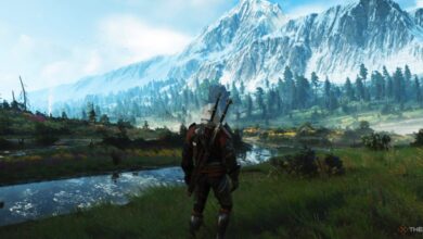 TG The Witcher 3 Graphics 2025 Skellige Mountains