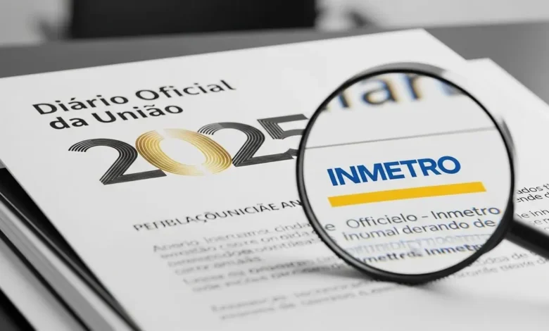 Inmetro publica novidades no Diário Oficial da União em 2025