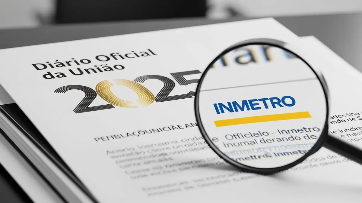 Inmetro publica novidades no Diário Oficial da União em 2025
