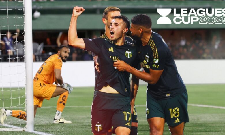 Cristhian Paredes abre el bosque de Leagues Cup para Portland Timbers