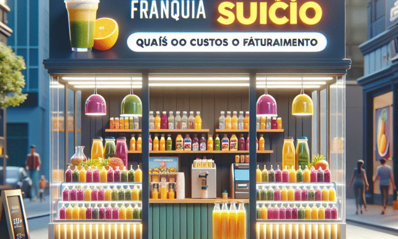 Franquia Sucão: Quais São Os Custos E O Faturamento? -