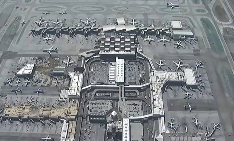 Ground stop impacts incoming flights at Los Angeles airports including LAX, John Wayne and Long Beach
