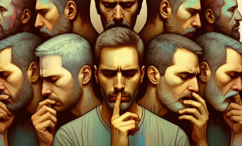 Homens separados enfrentam dor em silêncio, descubra como.
