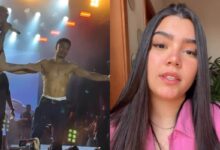 Jovem traída em show de Nattan agradece apoio nas redes sociais