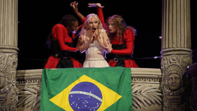 Lady Gaga em show no Rio de Janeiro