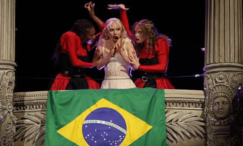 Lady Gaga em show no Rio de Janeiro