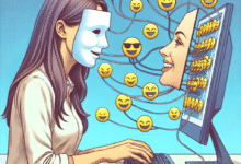 Minha esposa mente nas redes sociais desde que as criou