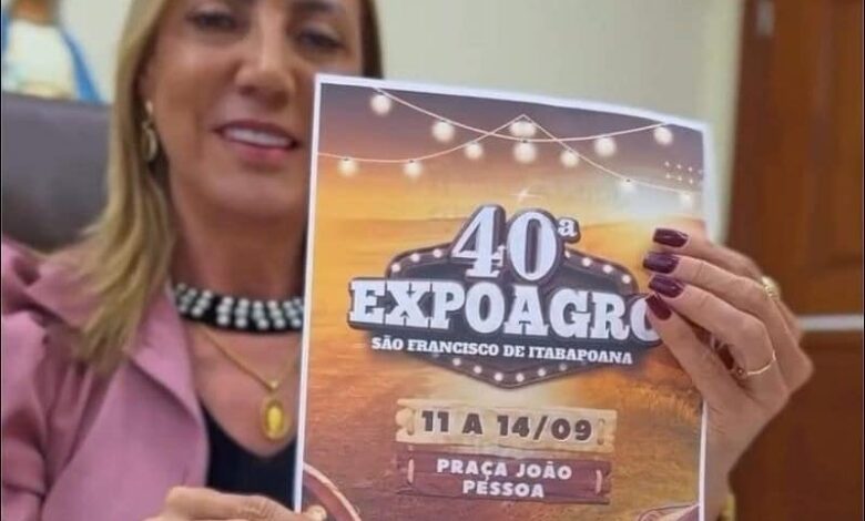 Prefeita Yara Cinthia divulga programação de shows da Expoagro em SFI