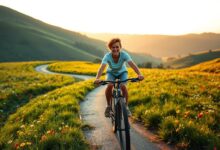 sonhar andando de bicicleta