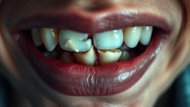 sonhar que quebrou o dente