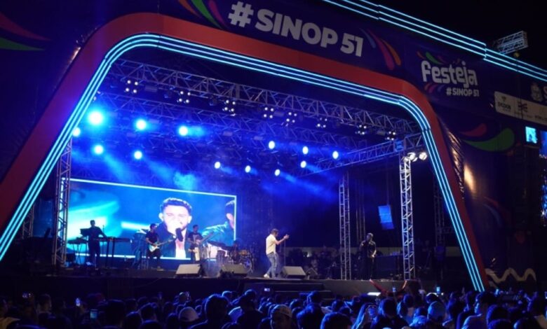 Shows de Frank Aguiar e Marcos e Belutti levam cerca de 32 mil pessoas ao estádio
