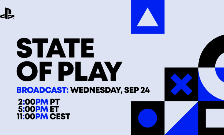 State of Play returns this Wednesday, September 24