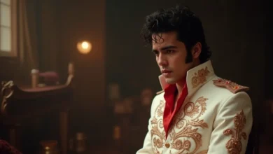 Como o filme sobre Elvis Presley comparado ao do Michael Jackson