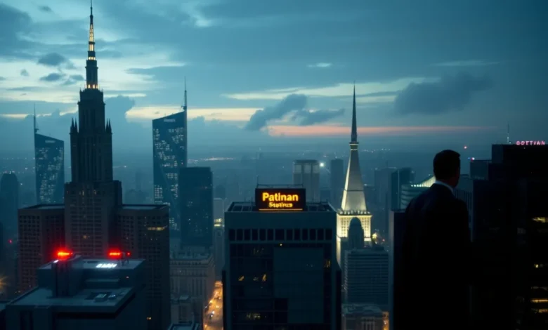 A cidade de Gotham na visão sombria de Christopher Nolan