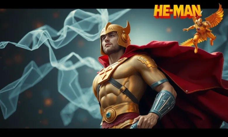 A história do Príncipe Adam e sua transformação no herói He-Man