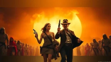 A parceria entre Spielberg e George Lucas na saga Indiana Jones