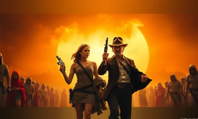 A parceria entre Spielberg e George Lucas na saga Indiana Jones