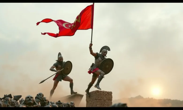 A rivalidade entre Aquiles e Heitor na Guerra de Troia épica