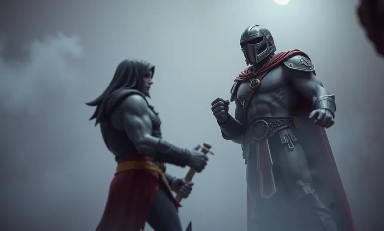 A rivalidade entre He-Man e Esqueleto ao longo de muitos anos