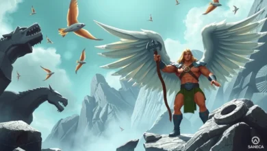 Quem é Stratos e como ele ajuda He-Man na defesa de Eternia