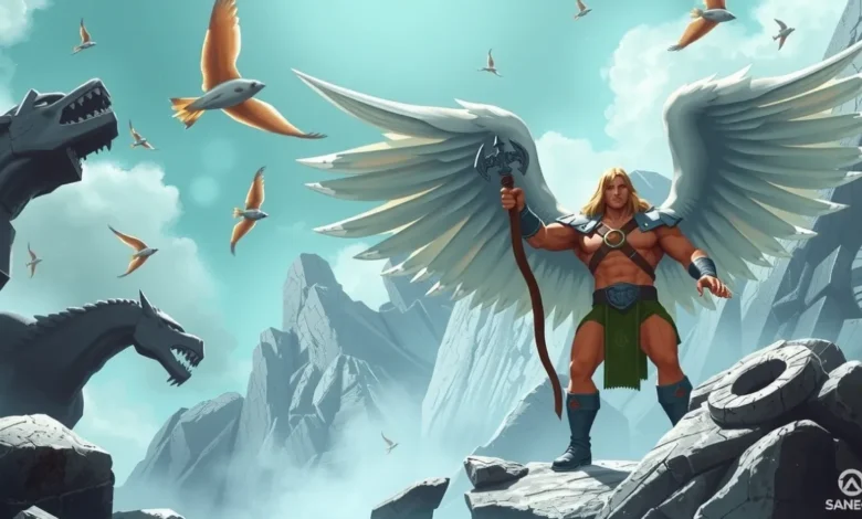 Quem é Stratos e como ele ajuda He-Man na defesa de Eternia
