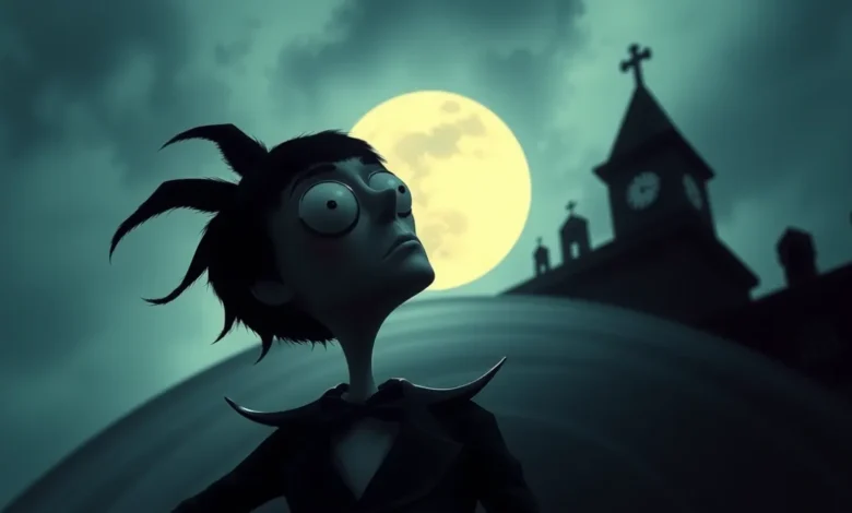 As cores e cenários que marcam o universo de Tim Burton