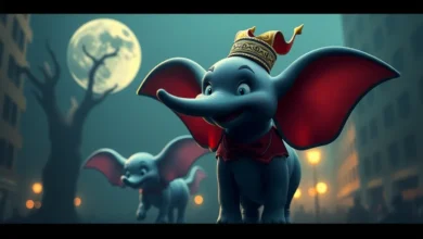 Dumbo e a releitura de Tim Burton para o clássico da Disney