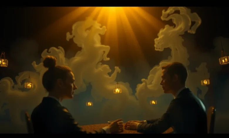 Os elementos visuais que aparecem em todo filme de Burton