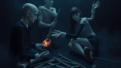 Os elementos visuais que aparecem em todo filme de Burton